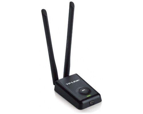 ADAPTADOR TP-LINK USB WIFI 300Mbps HIGH POWER 2 ANTENAS 5dBi DESMONTABLES