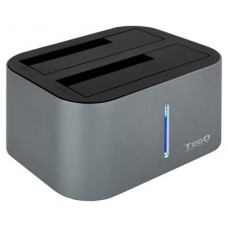 DOCK STATION DOBLE SATA 2.5/3.5 A TOOQ USB 3.0/3.1 GRIS