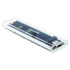 CAJA EXTERNA M.2 NGFF/NVMe USB3.1 GEN2 USB-C RGB TRAN TOOQ