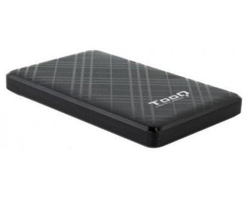 CAJA EXTERNA 2,5" SATA USB3.1 GEN1 NEGRA TOOQ