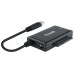 ADAPTADOR TOOQ USB 3.0 USB-A A SATA 2.5"&3.5" CON ALIMENTADOR