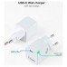 CARGADOR DE PARED USB-C PD 20W TOOQ TQWC-PD20WT BLANCO