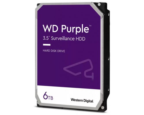 HD 3.5" 6TB WD PURPLE 6TB 256MB SATA 6GB/S 5400